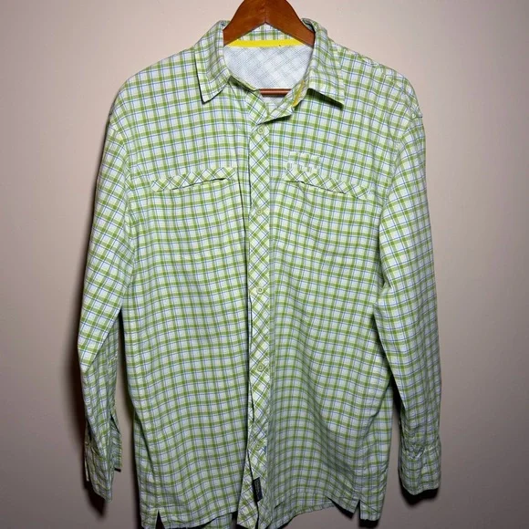 Cabela’s Guidewear Shirts Lot of 2 Men’s Large Plaid Outdoor Fishing Hiking - Picture 10 of 16